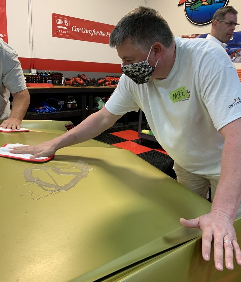 1968 Cadillac Original Paint Detailing Class Mike Phillips