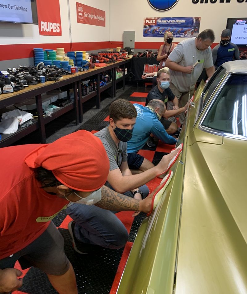 1968 Cadillac Original Paint Detailing Class Mike Phillips