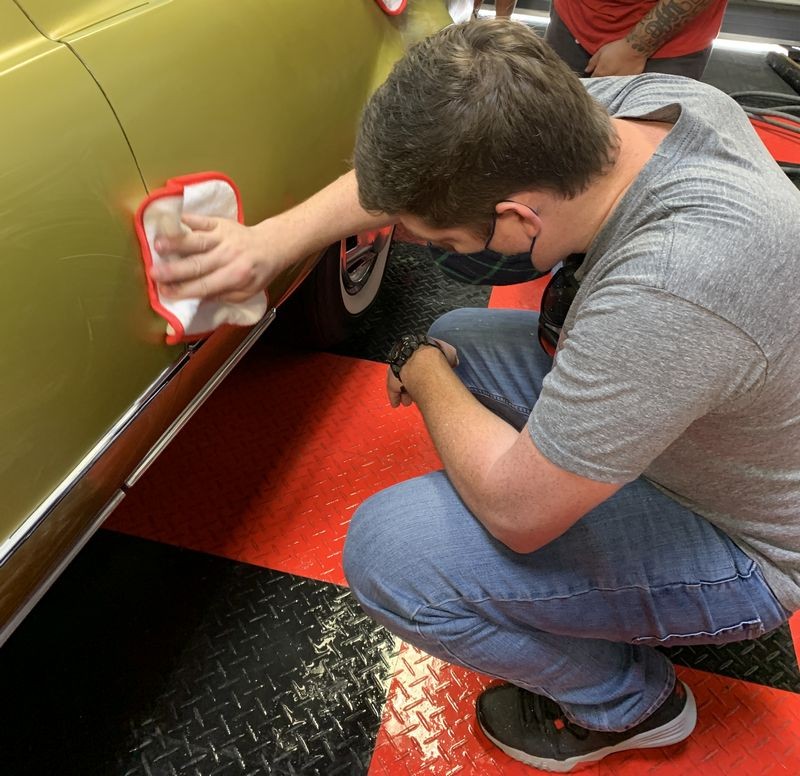 1968 Cadillac Original Paint Detailing Class Mike Phillips