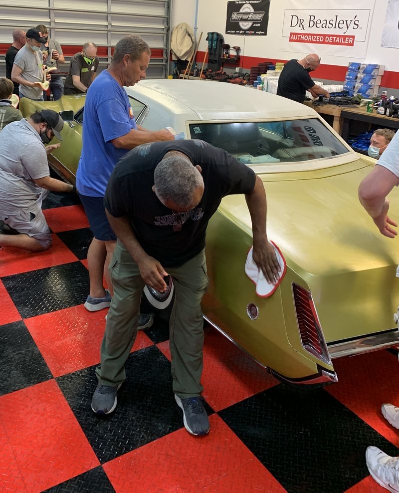 1968 Cadillac Original Paint Detailing Class Mike Phillips