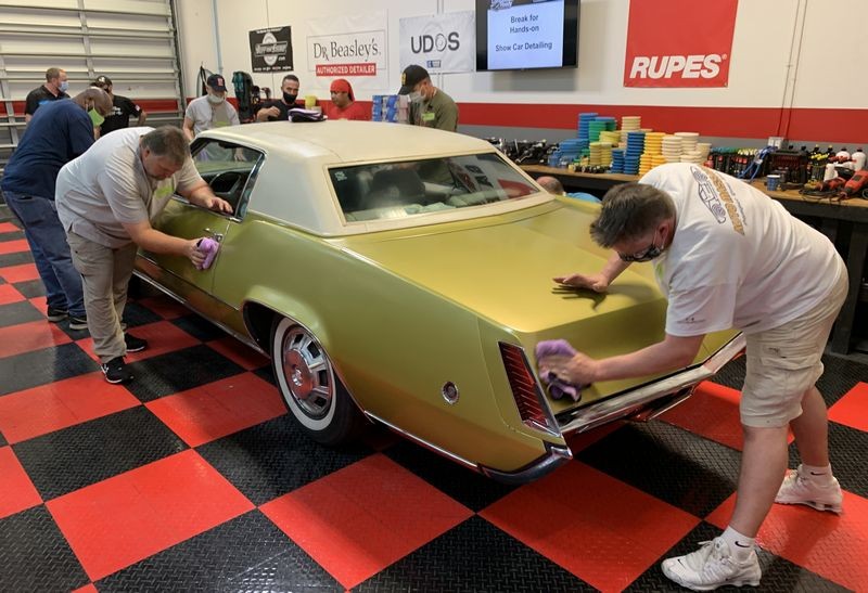 1968 Cadillac Original Paint Detailing Class Mike Phillips