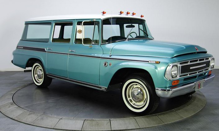 1968 Travelall Gas Stain