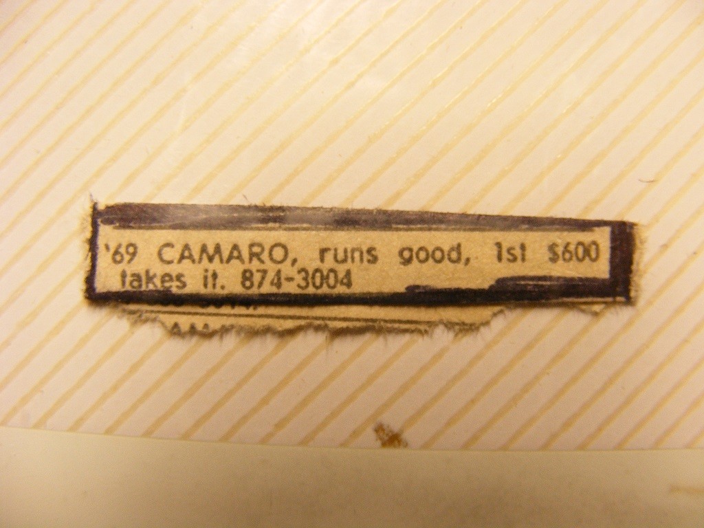 1969 Camaro
