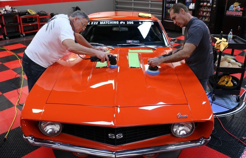 1969 Hugger Orange Camaro Mike Phillips Autogeek