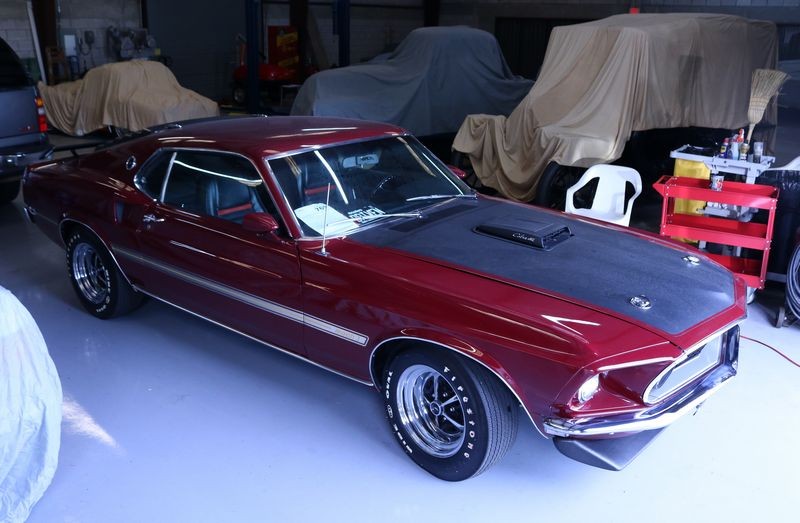1969 Mustang Mach 1 detailed by Mike Phillips