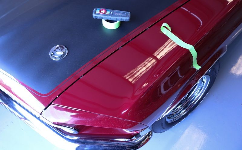 1969 Mustang Mach 1 detailed by Mike Phillips