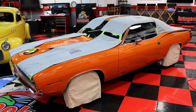 1970 Cuda detailed by Mike Phillips at Autogeek
