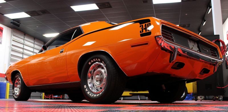 1970 Cuda detailed by Mike Phillips at Autogeek