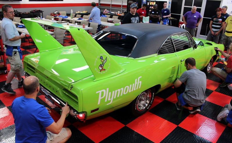 1970 Plymouth Road Runner Superbird Sublime Green Mike Phillips Autogeek