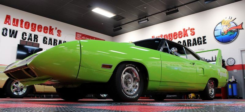 1970 Plymouth Road Runner Superbird Sublime Green Mike Phillips Autogeek
