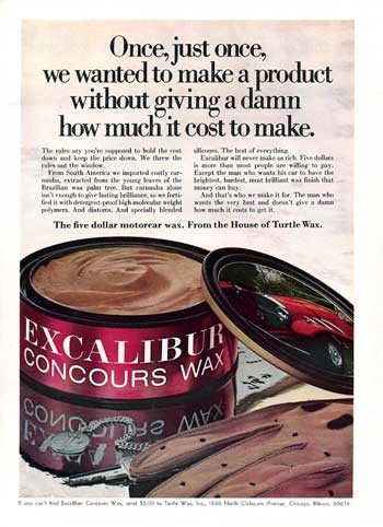 1971 Excalibur Car Wax