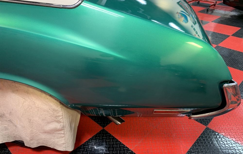 1972 Cutlass Wetsanding by Mike Phillips
