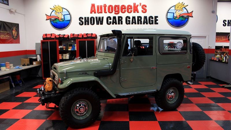 1973 Toyota FJ40 Show Car Detail Autogeek Mike Phillips