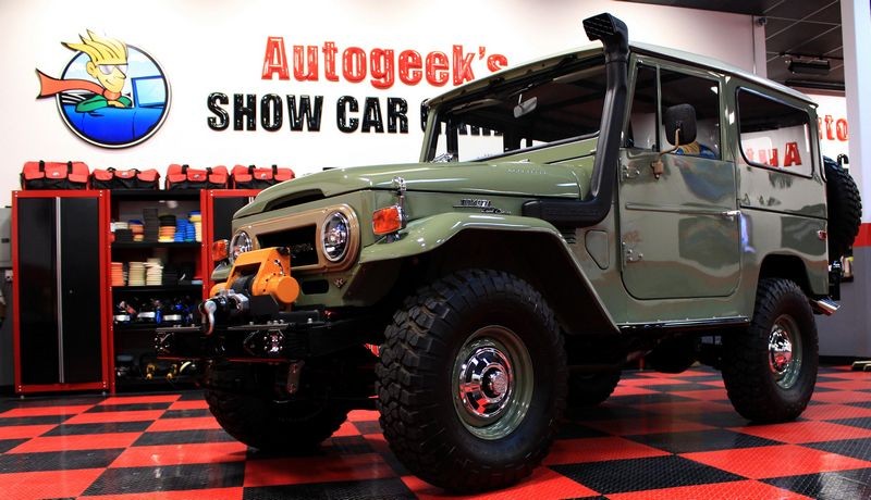 1973 Toyota FJ40 Show Car Detail Autogeek Mike Phillips