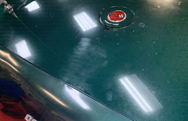 1976 Corvette Orignal Single Stage Paint - Paint Correction and Waxing