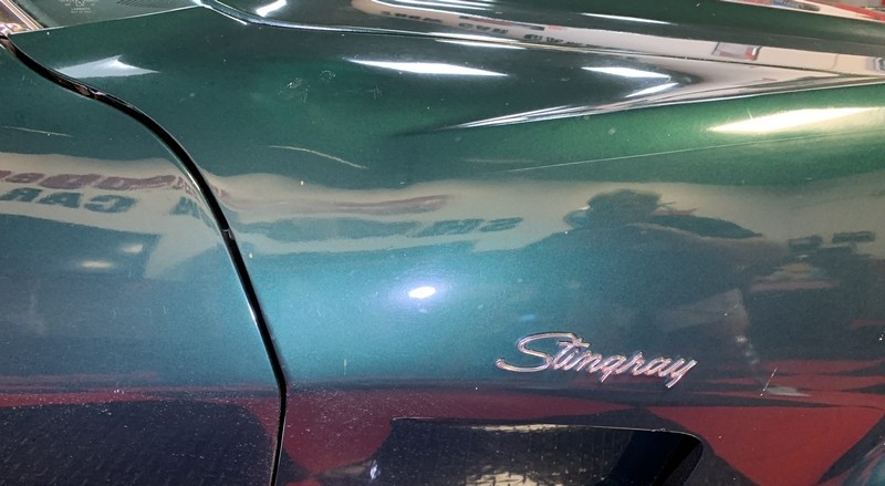 1976 Corvette Orignal Single Stage Paint - Paint Correction and Waxing