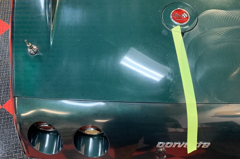 1976 Corvette Orignal Single Stage Paint - Paint Correction and Waxing