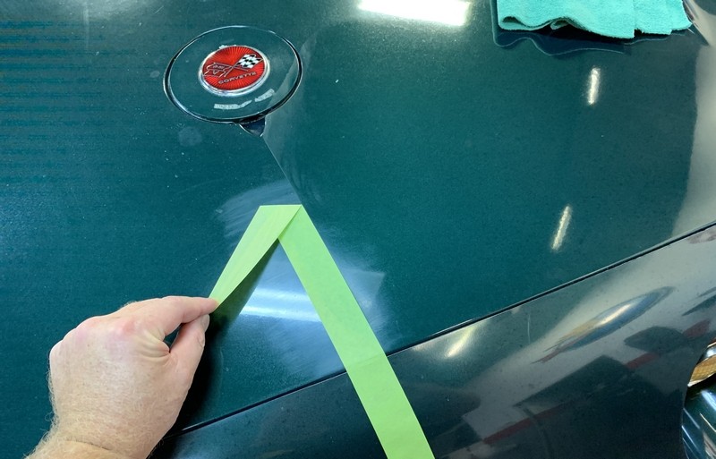 1976 Corvette Orignal Single Stage Paint - Paint Correction and Waxing