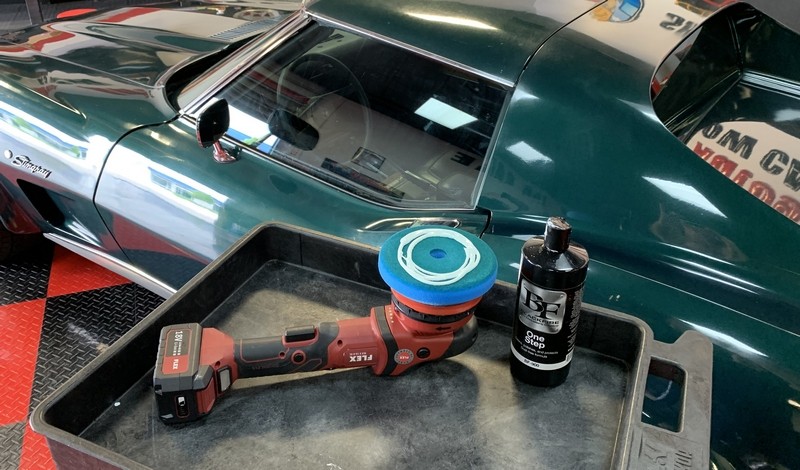 1976 Corvette Orignal Single Stage Paint - Paint Correction and Waxing