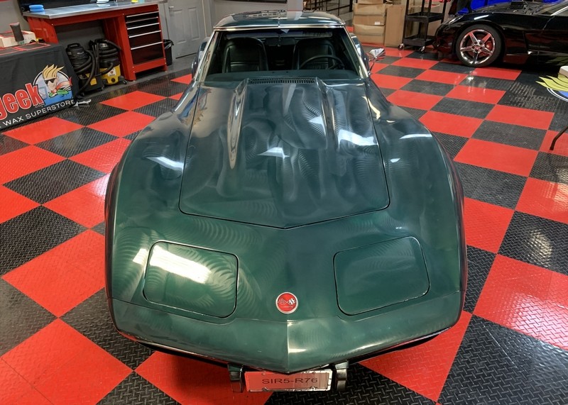 1976 Corvette Orignal Single Stage Paint - Paint Correction and Waxing