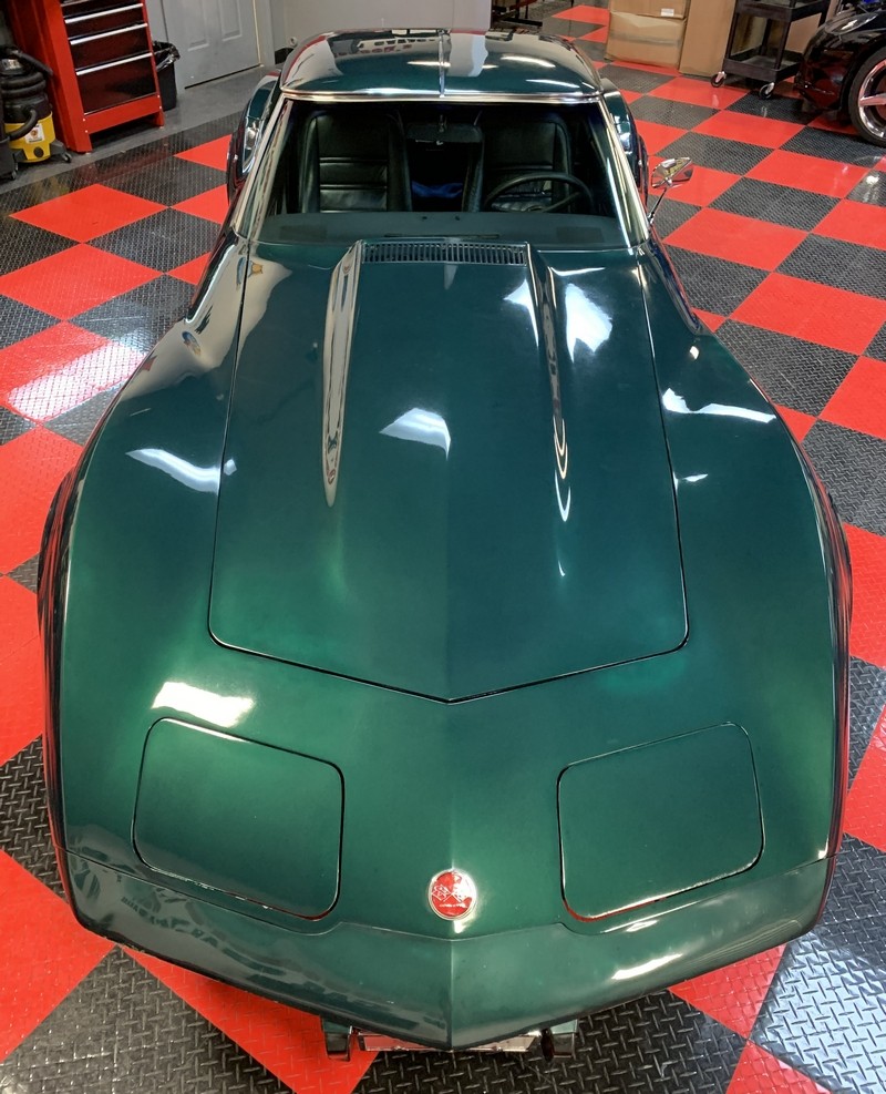 1976 Corvette Orignal Single Stage Paint - Paint Correction and Waxing