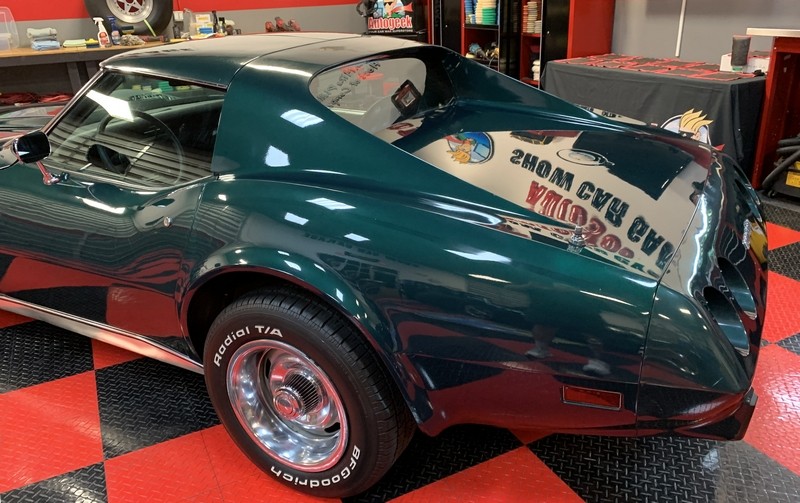 1976 Corvette Orignal Single Stage Paint - Paint Correction and Waxing
