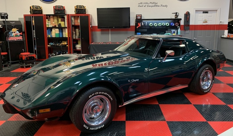 1976 Corvette Orignal Single Stage Paint - Paint Correction and Waxing