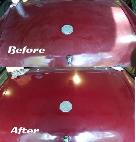 1980 MG Paint Restoration Mike Phillips