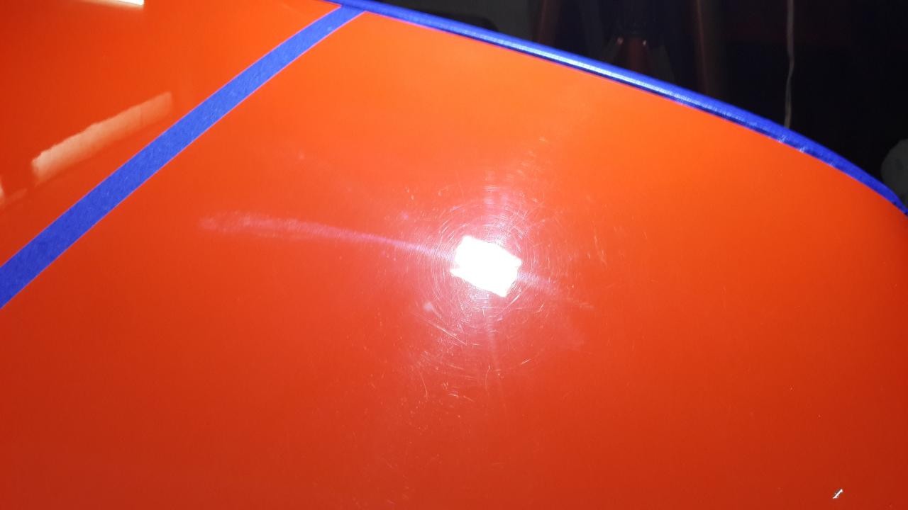 1990 BMW 318i single stage red paint restoration. My first detailing. 02