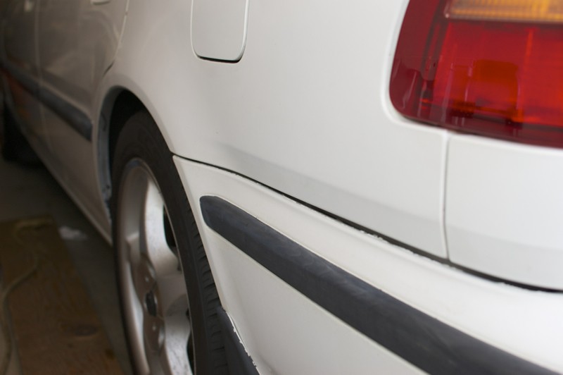 1992 Acura Integra Quarter Panel After