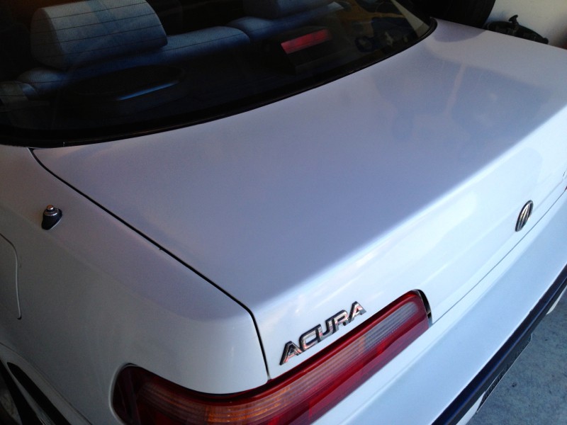 1992 Acura Integra Rear Final