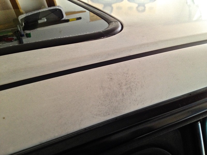 1992 Acura Integra Roof Before