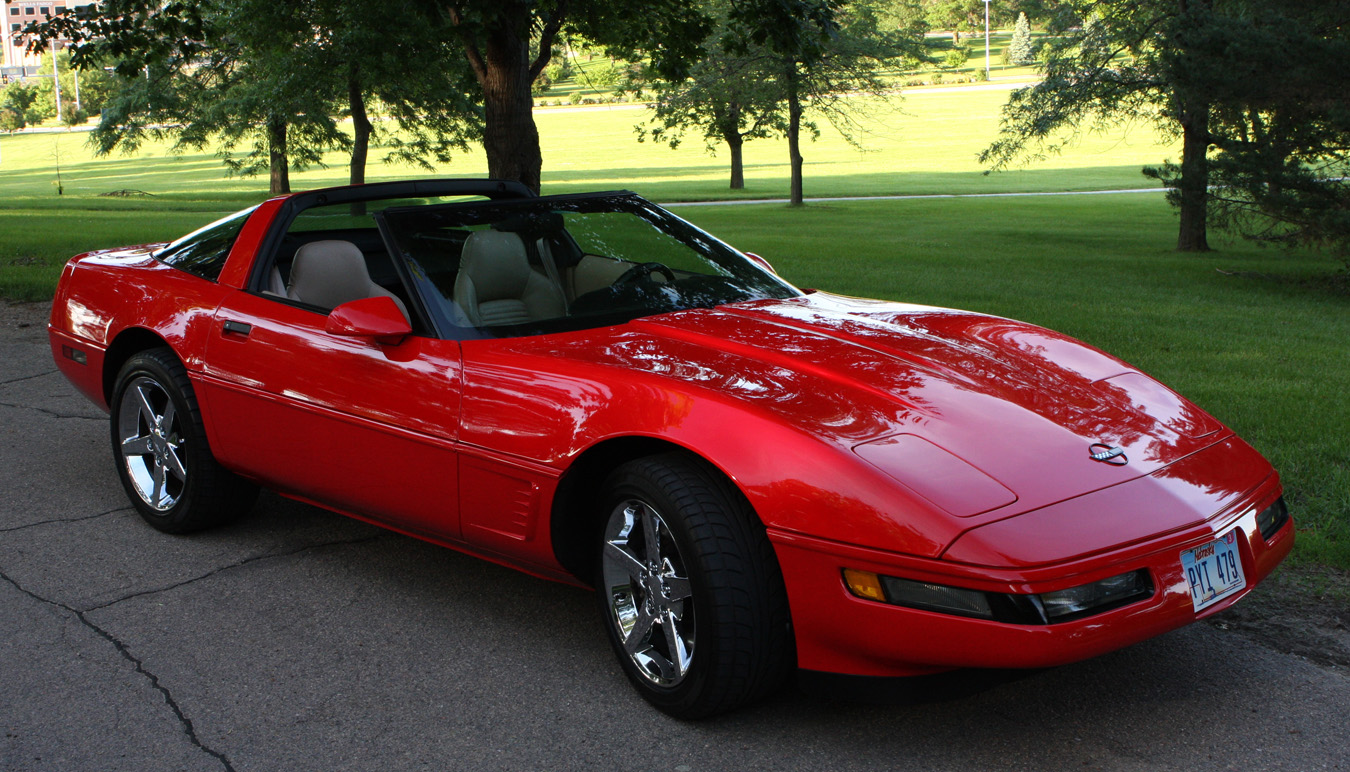 1995 Corvette, just detailed