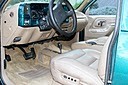 1995 GMC interior detail