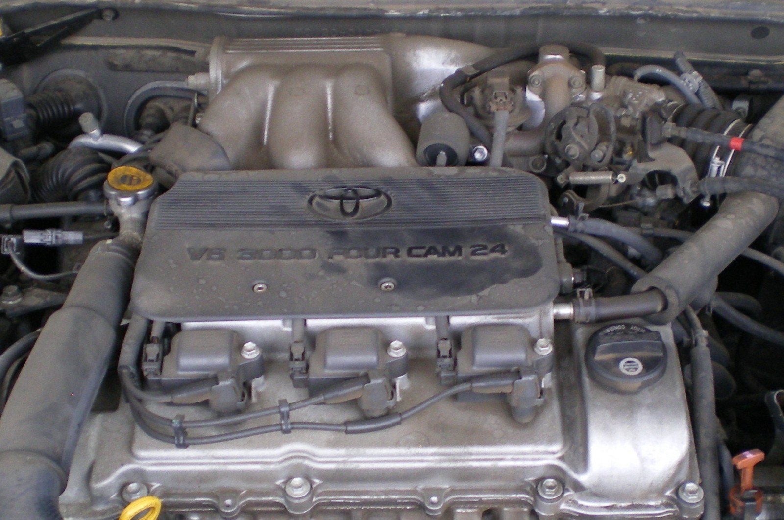 1st engine detail - before