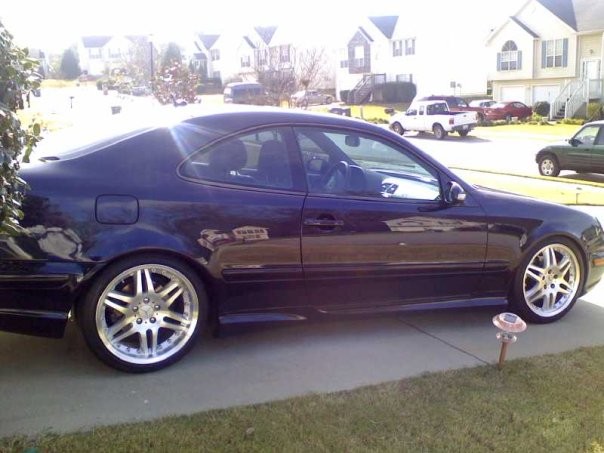 2002 CLK430 in a little lite