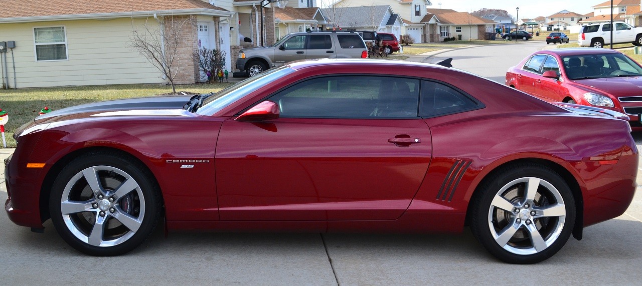 2010 Camaro Red Jewel Tint Coat