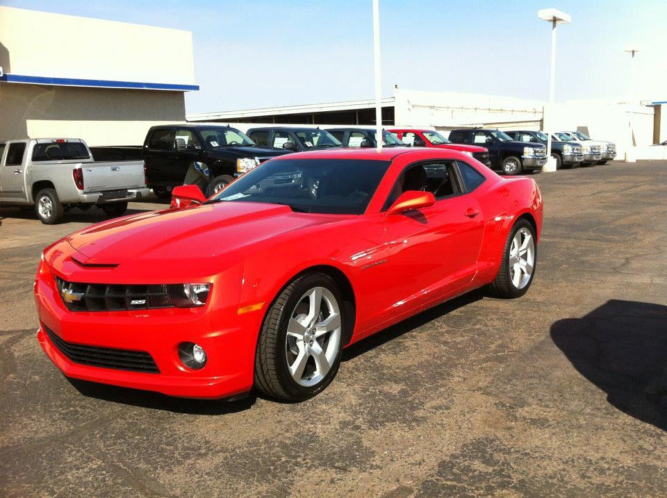 2012 Inferno Orange Metallic Camaro 1SS