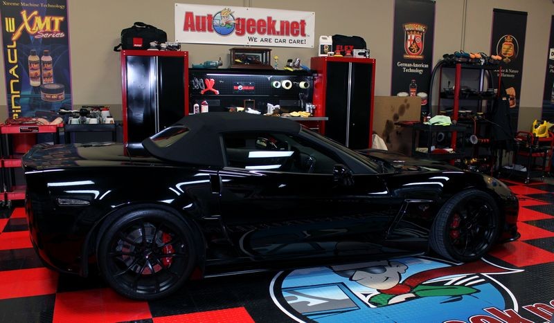 2013 Black 427 Corvette at Autogeek with Mike Phillips