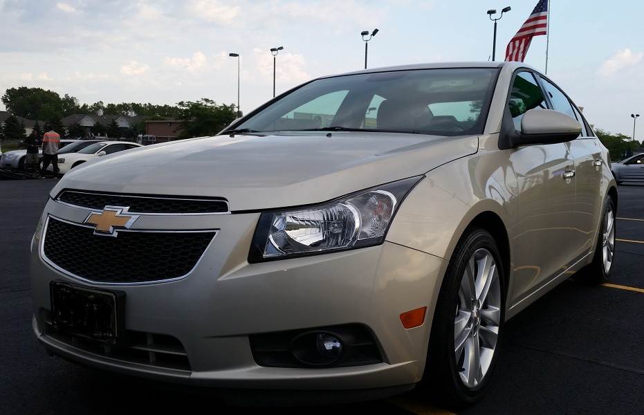 2013 Chevy Cruz as purchased