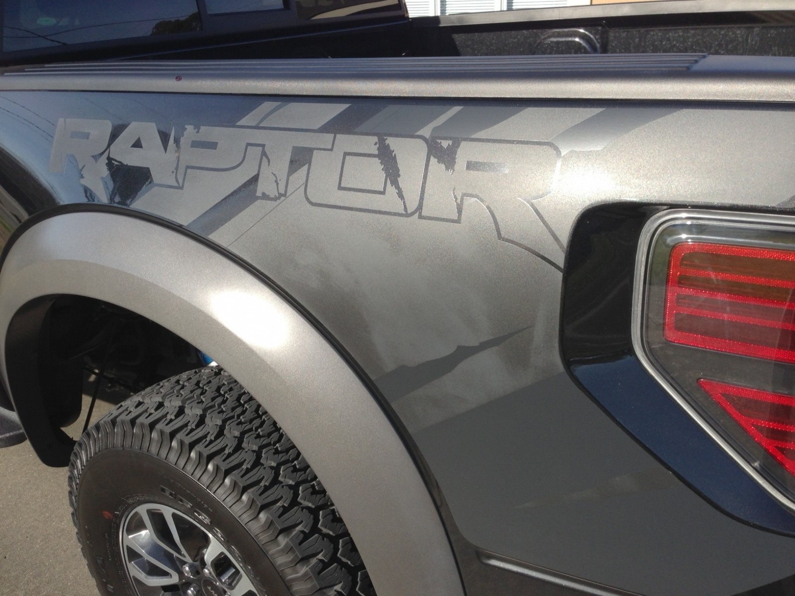 2013 Raptor Vinyl decal