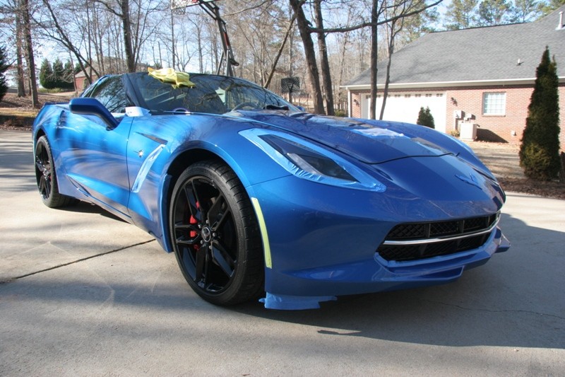 2015 Corvette C7 Z51 3LT Laguna Blue