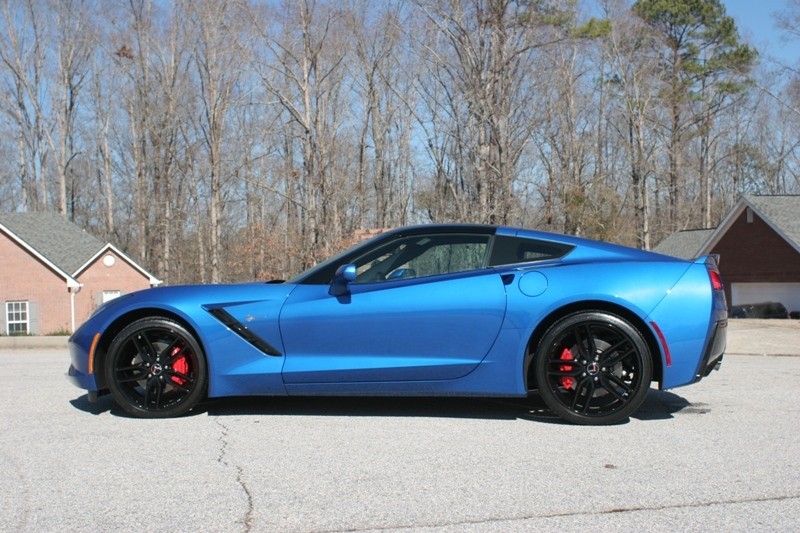 2015 Corvette C7 Z51 3LT Laguna Blue