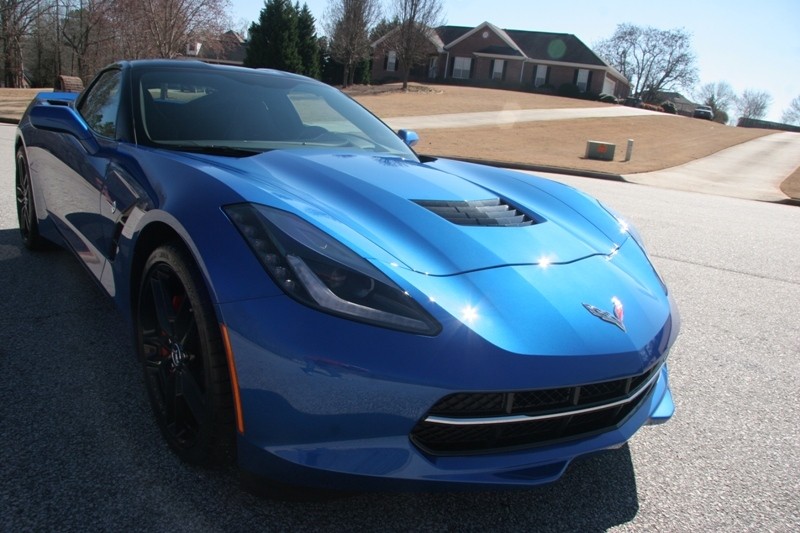 2015 Corvette C7 Z51 3LT Laguna Blue