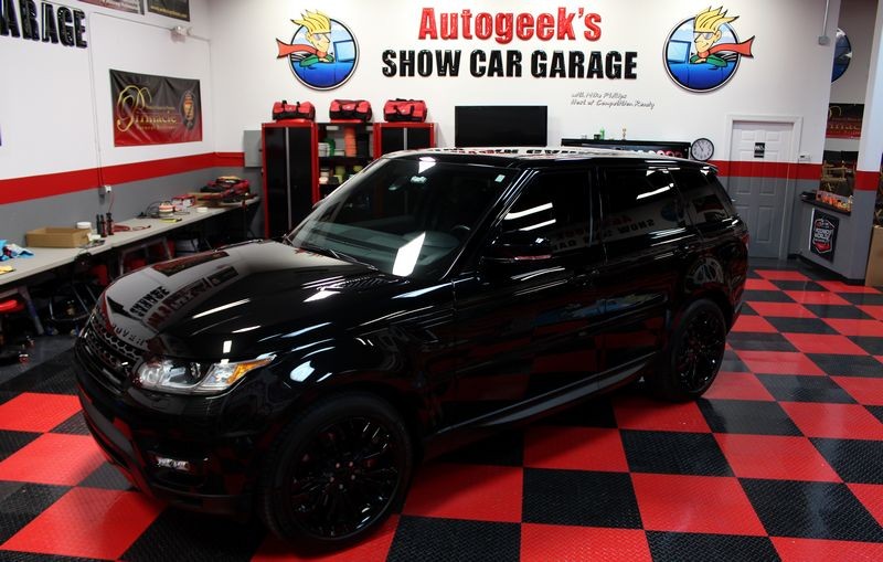 2016 Range Rover Sport Black Label Diamond Paint Coating