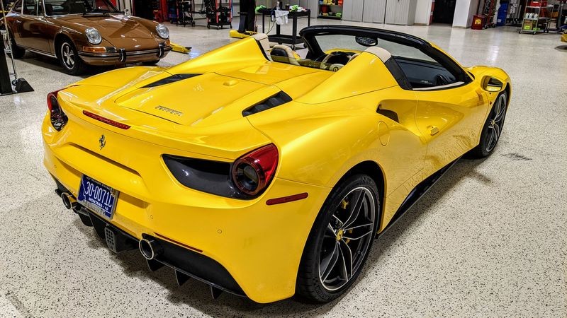 2018 Ferrari 488 Spider Wolfgang PROFI Ceramic Coating
