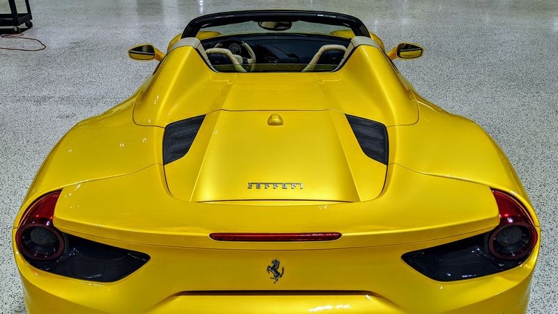 2018 Ferrari 488 Spider Wolfgang PROFI Ceramic Coating