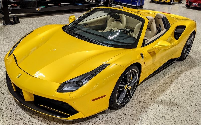 2018 Ferrari 488 Spider Wolfgang PROFI Ceramic Coating