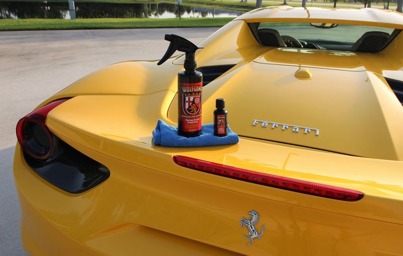 2018 Ferrari 488 Spider Wolfgang PROFI Ceramic Coating