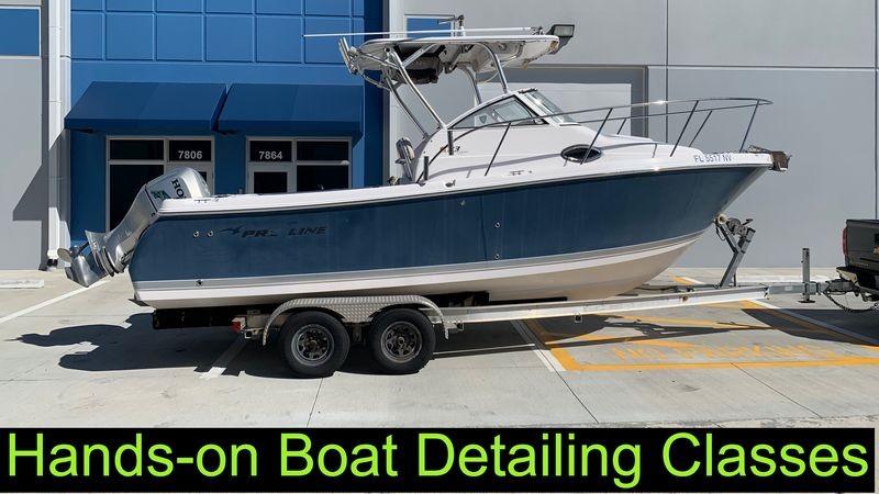 2020 Boat Detailing Training Class Mike Phillips Autogeek